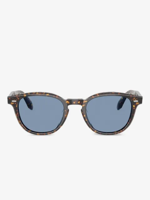 Oliver Peoples N.09 Sun tortoiseshell sunglasses