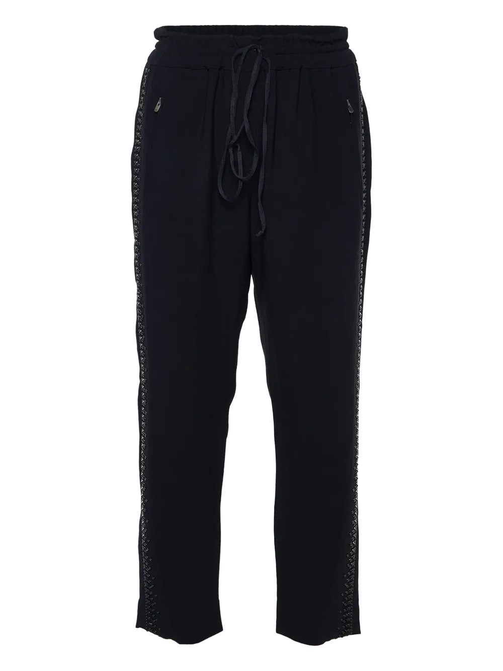 Stella McCartney Pre-Owned Straight broek Zwart
