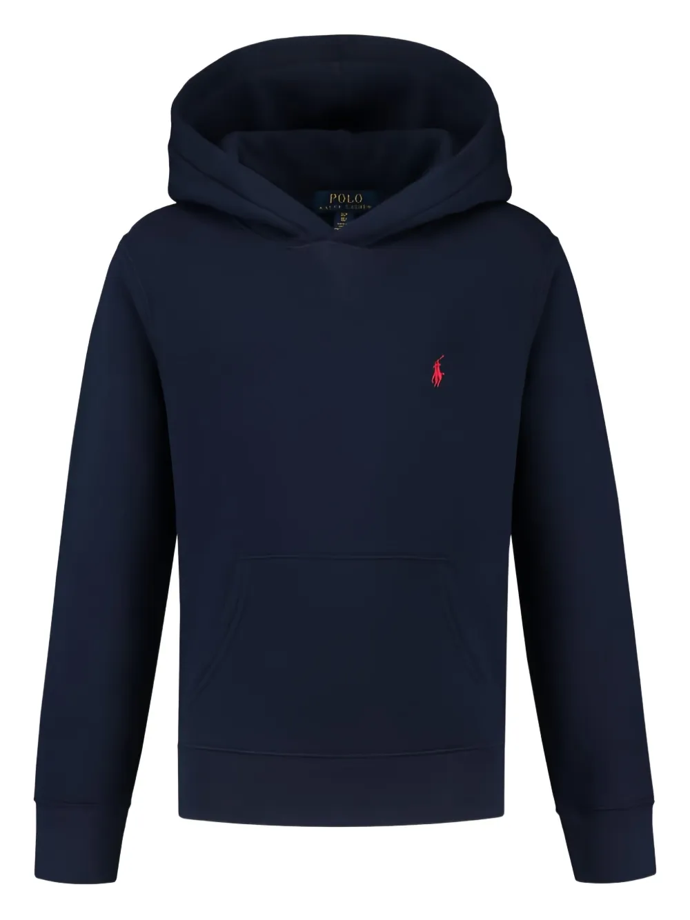 Polo Ralph Lauren Felpa in cotone con cappuccio - Blu