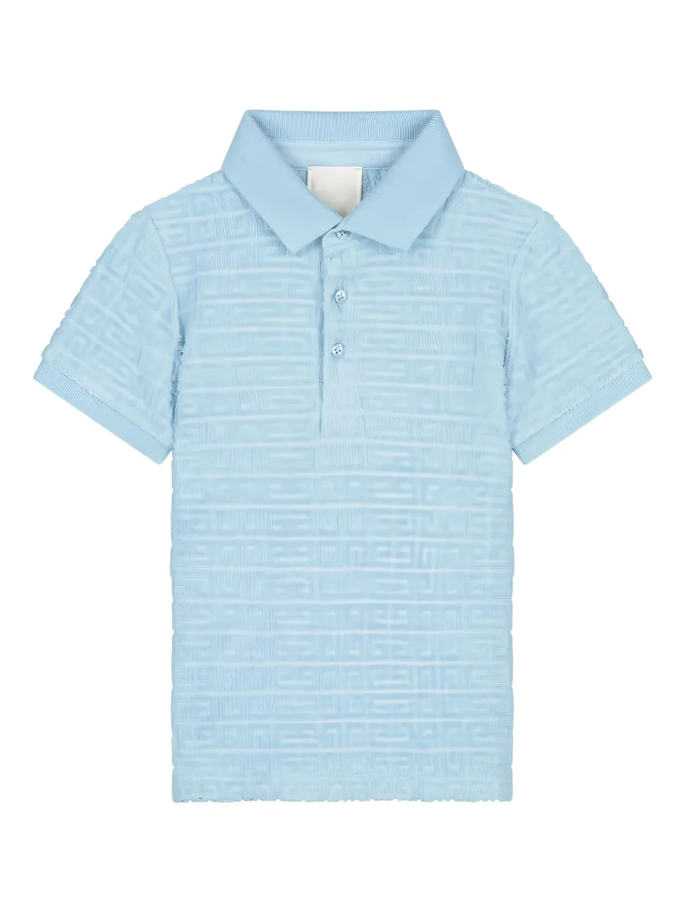 Givenchy Kids 4G polo shirt Blauw