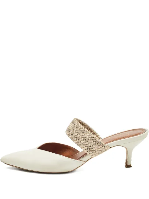 Malone Souliers pre-owned 60mm leather mules