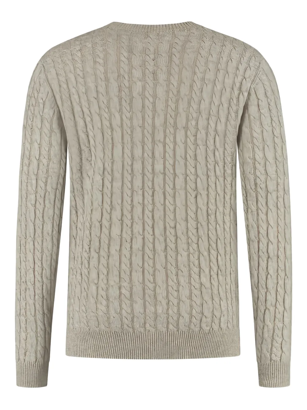 Sease cable-knit sweater - Beige