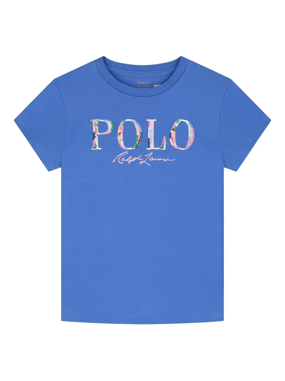 POLO RALPH LAUREN KIDS ロゴ Tシャツ - ブルー POLO RALPH LAUREN KIDS ロゴ Tシャツ - ブルー