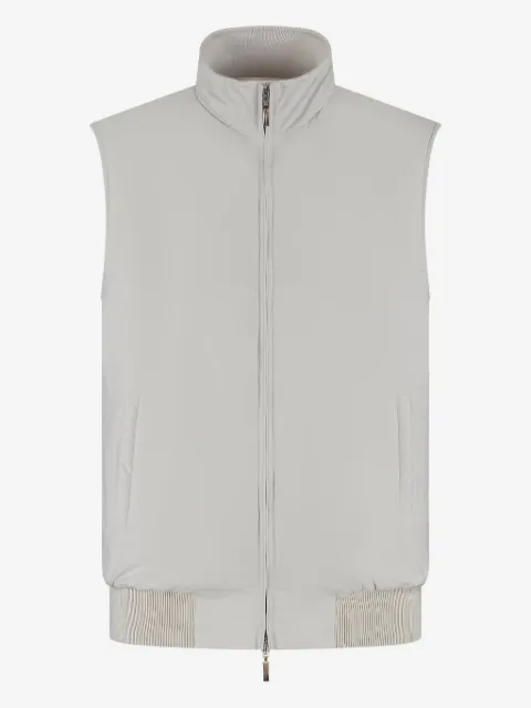 Doriani Cashmere väst med dragkedja