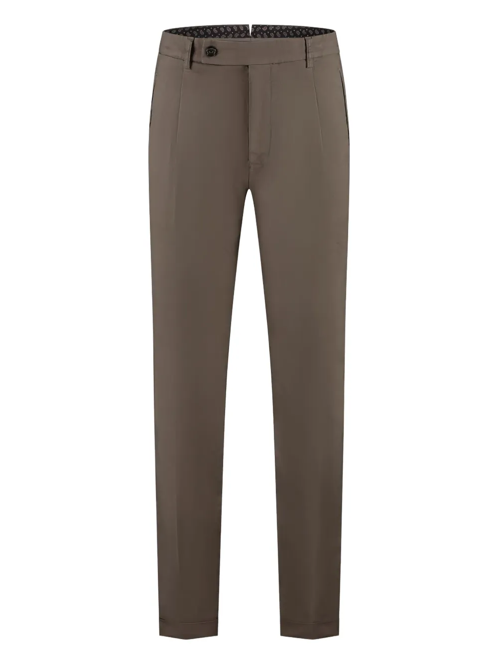 Berwich linen trousers | Brown | Image 1