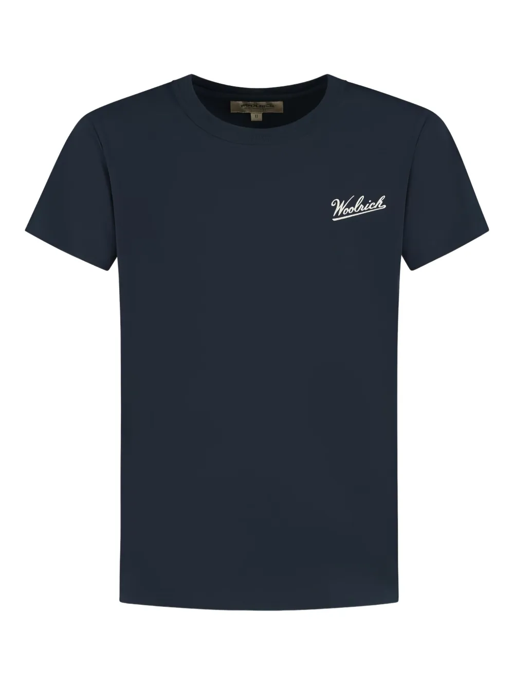 Woolrich Kids cotton T-shirt Blauw