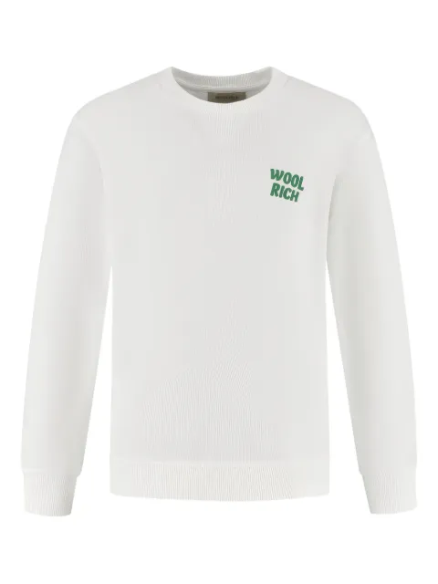 Woolrich Kids sudadera con diseño teñido