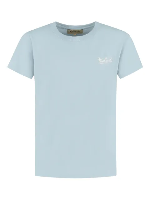 Woolrich Kids playera de algodón