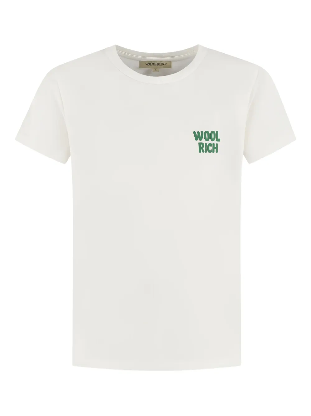 Woolrich Kids cotton T-shirt Wit