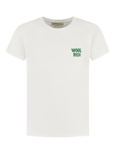 Woolrich Kids playera de algodón