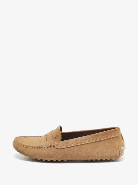 Tod's Vintage mocasines de gamuza de archivo