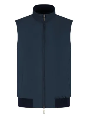 Zegna Zephyr リバーシブル ベスト | ブルー | FARFETCH JP