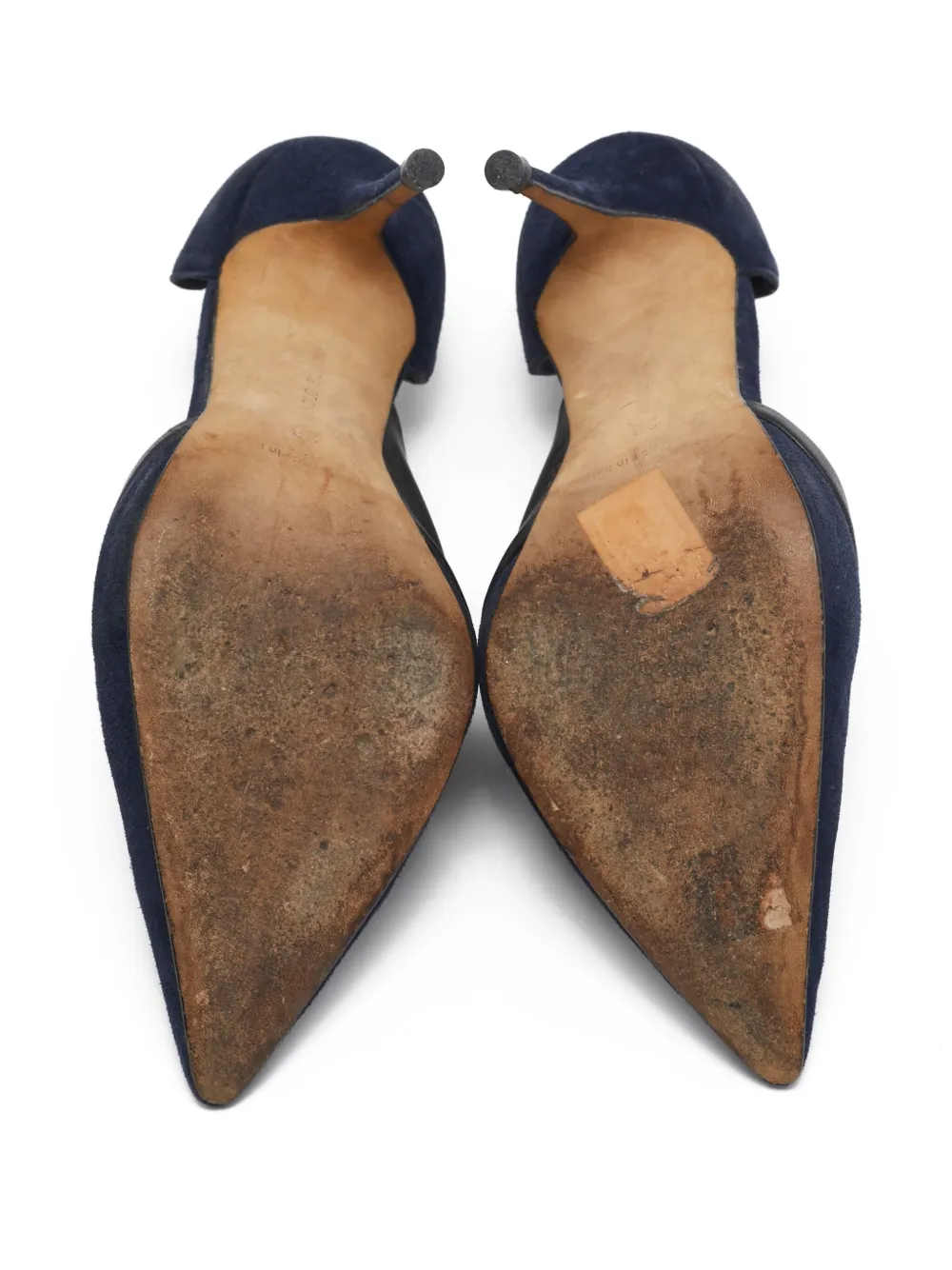 Manolo Blahnik Pre-owned 95mm suede pumps | Image 2