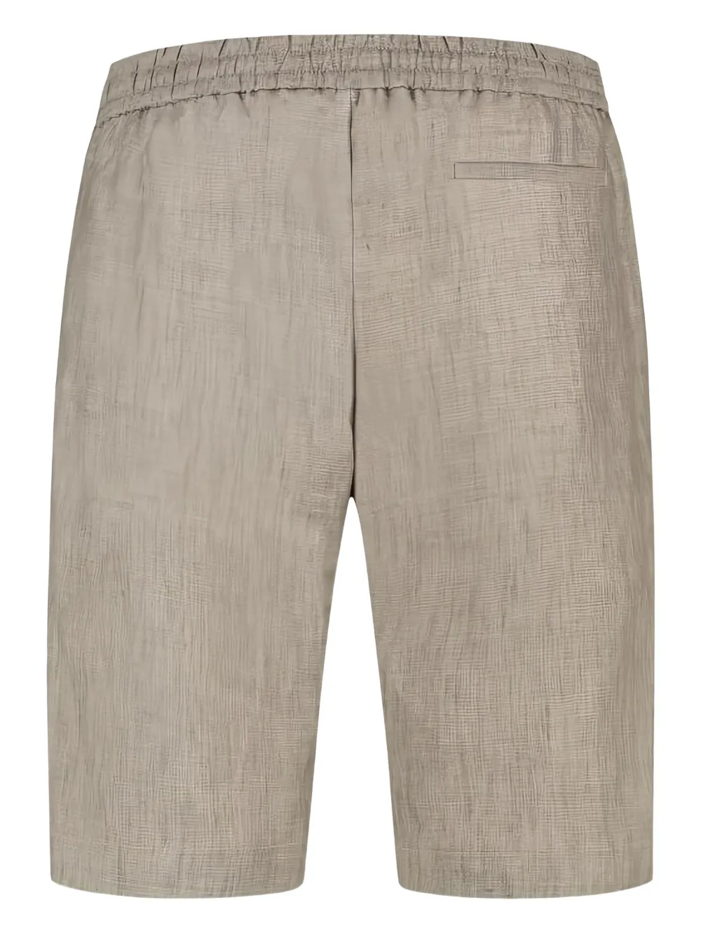 Berwich linen shorts - Bruin