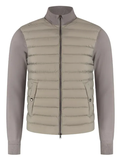 Herno veste matelassée à fermeture zippée