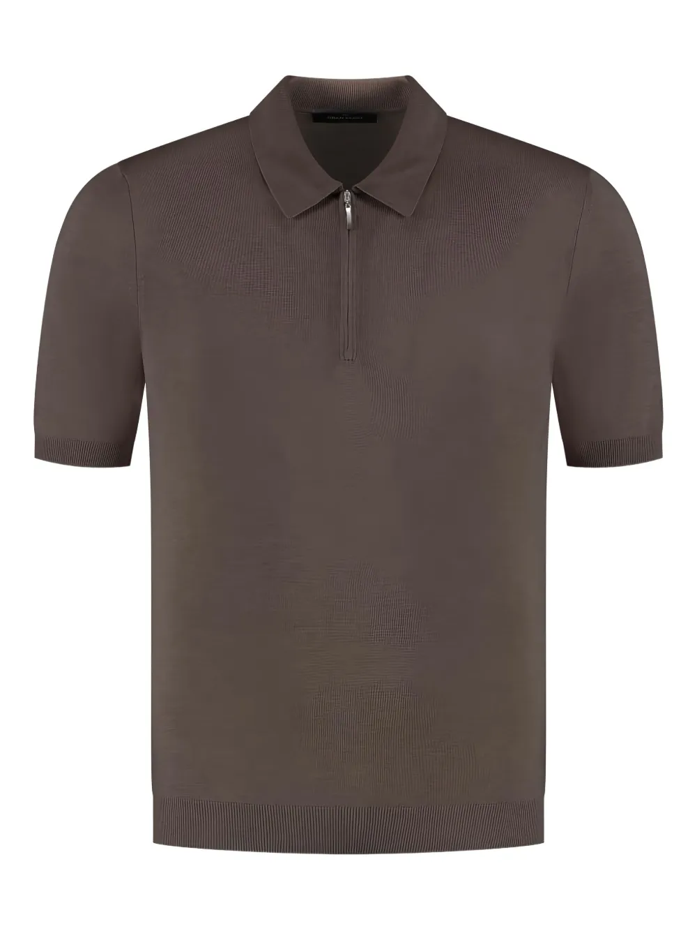 Gran Sasso short-sleeved polo shirt | Brown | Image 1