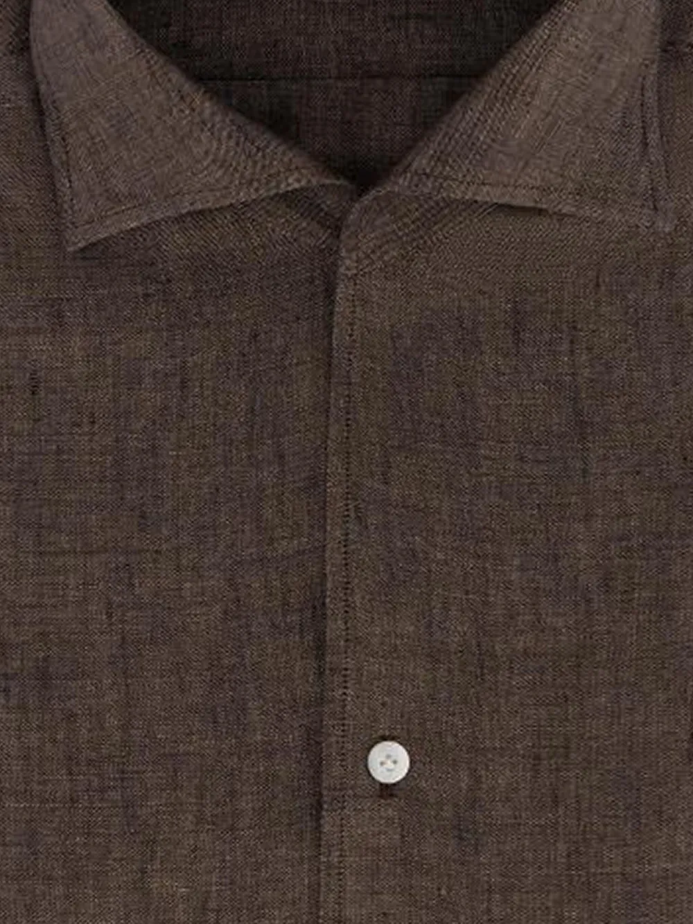 Finamore 1925 Napoli linen shirt - Bruin
