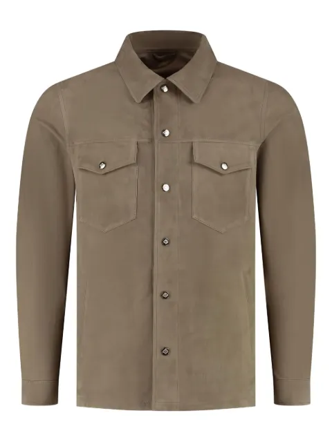 Luigi Borrelli long-sleeved shirt jacket 