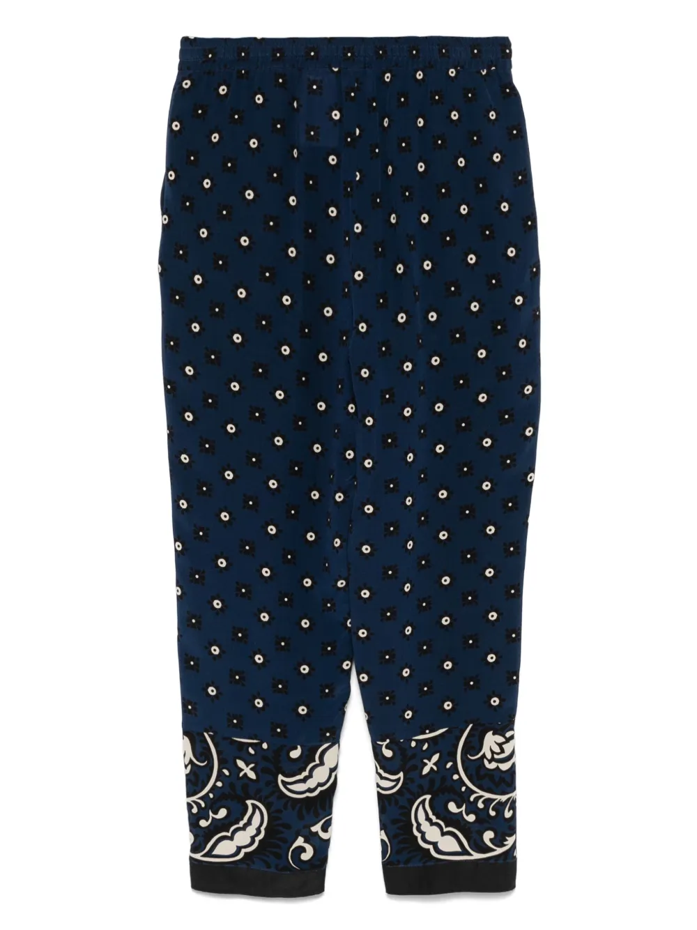 Valentino Garavani Pre-Owned 2000s zijden broek - Blauw