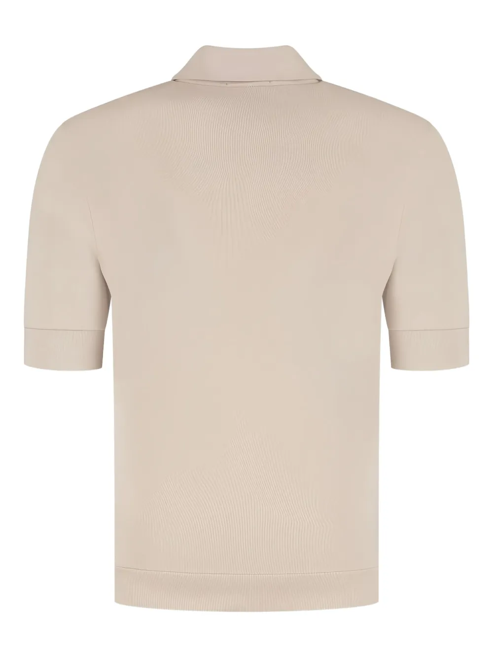 Stefan Brandt Pima cotton polo shirt - Beige
