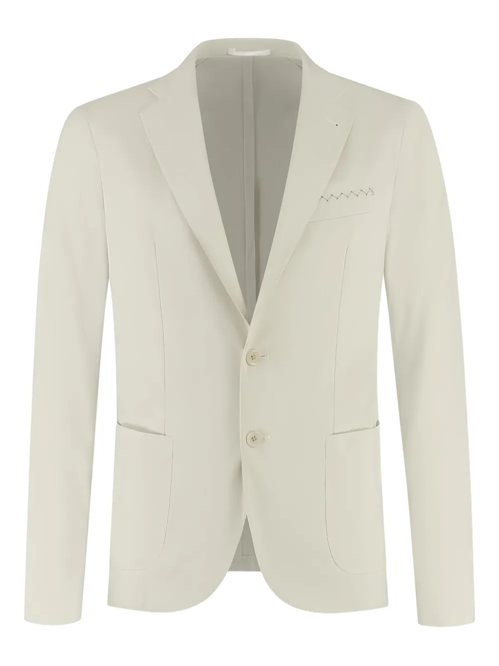 Doriani Cashmere single-breasted blazer | Neutrals | Image 1