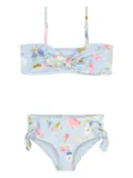 ZIMMERMANN Kids Lucky bikini - Blue