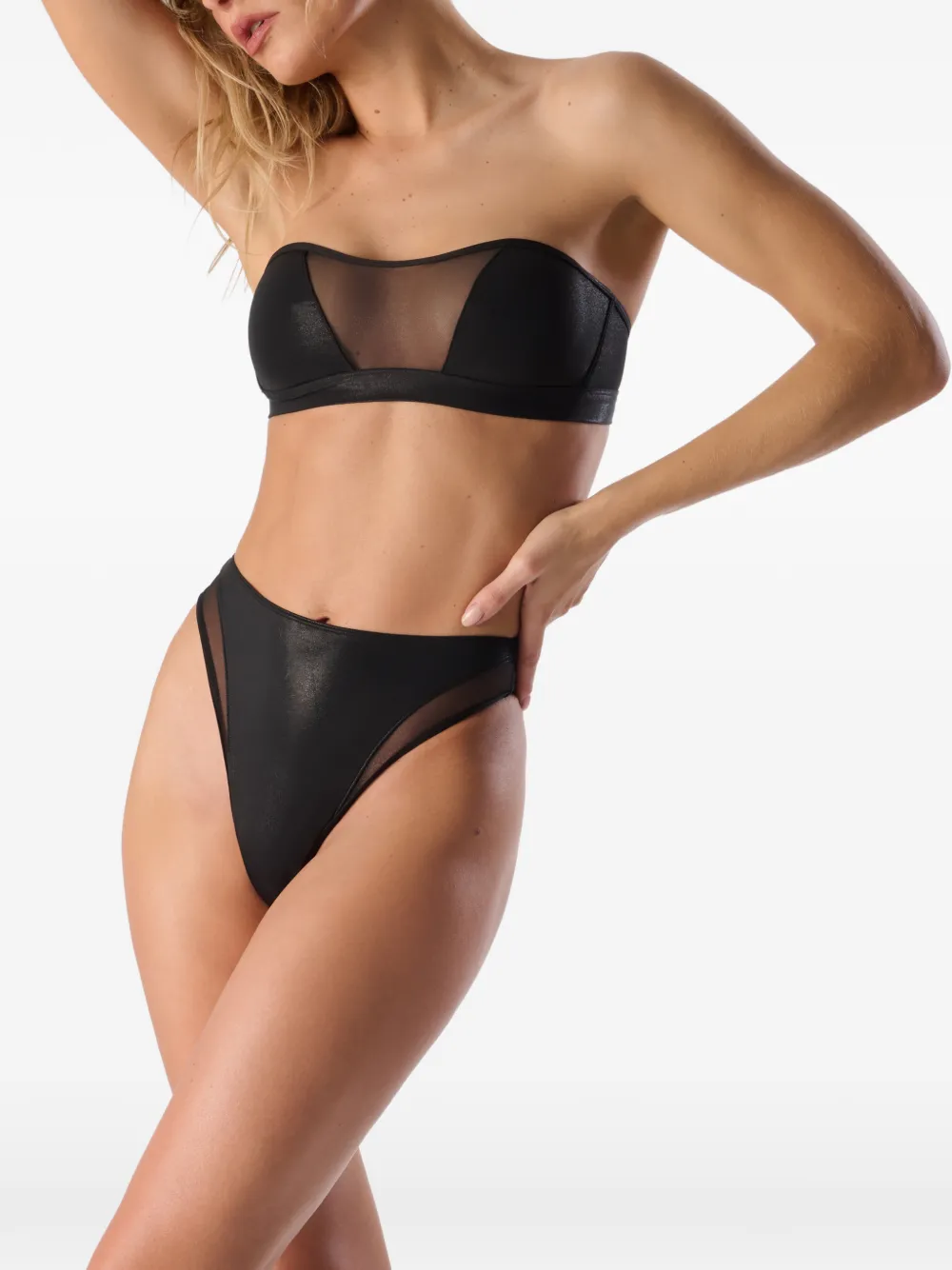 Maison Close Minuit bikinislip Zwart