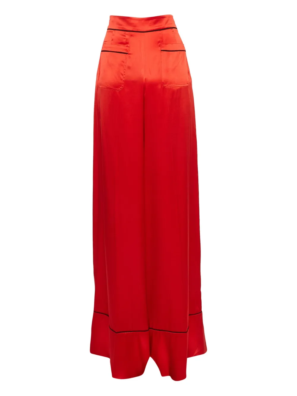 Alexander McQueen Pre-Owned Pre-owned zijden broek - Rood