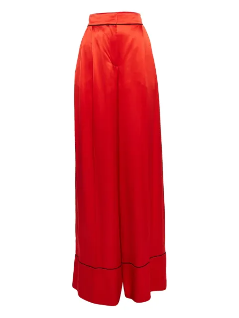 Alexander McQueen Pre-Owned pre-owned silk trousers