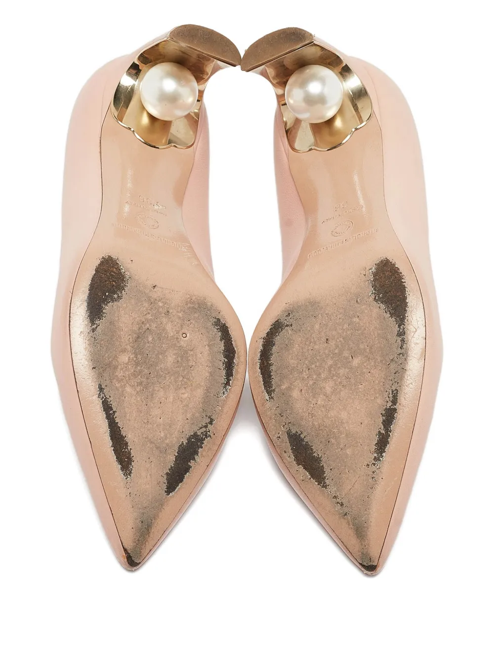 Pre-owned Nicholas Kirkwood  100mm Curvaceous Pumps In Pink