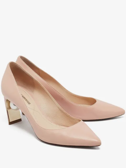 Nicholas Kirkwood zapatillas Curvaceous con tacón de 100mm pre-owned
