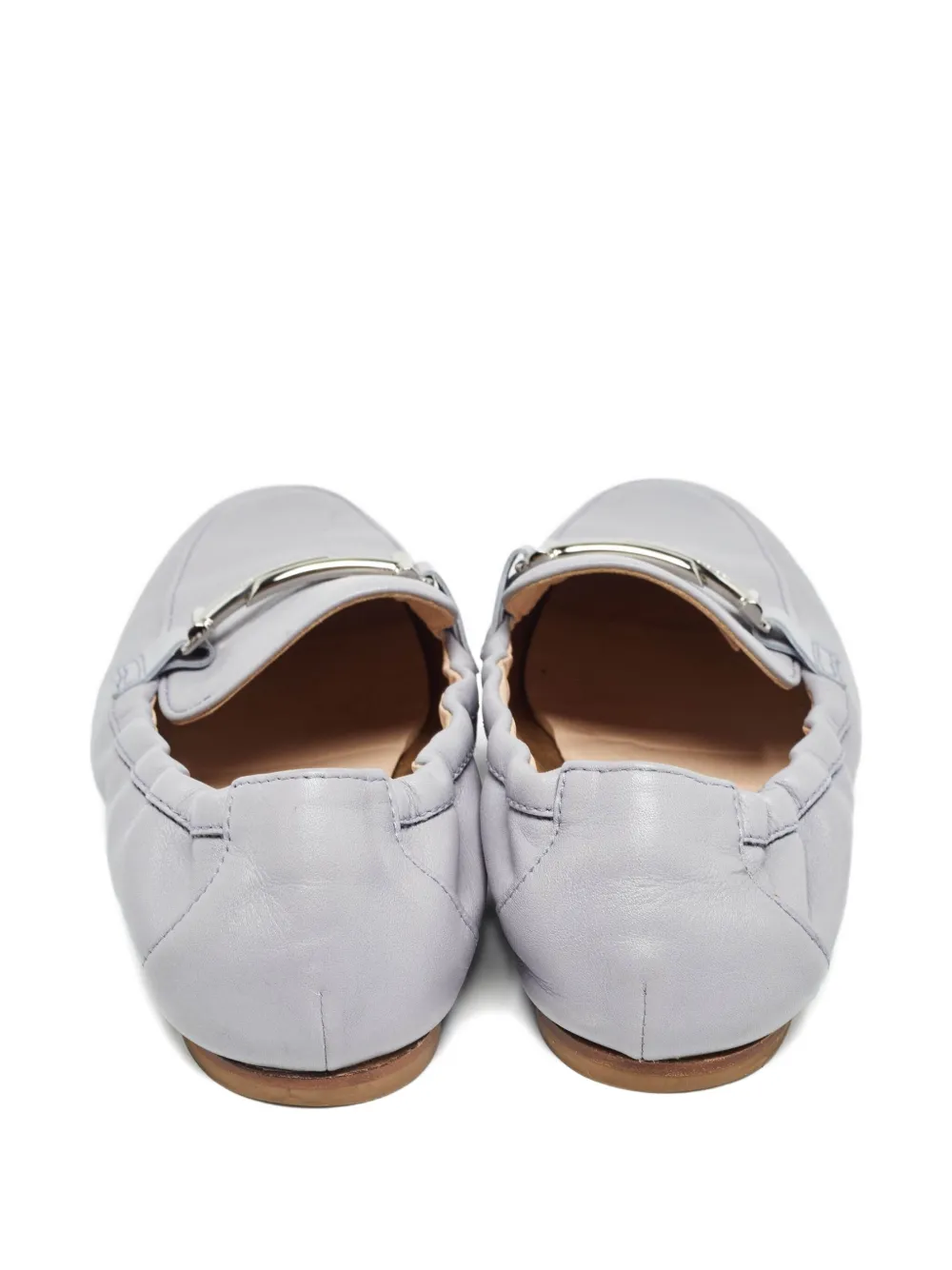 Tod's Vintage Leren loafers - Grijs