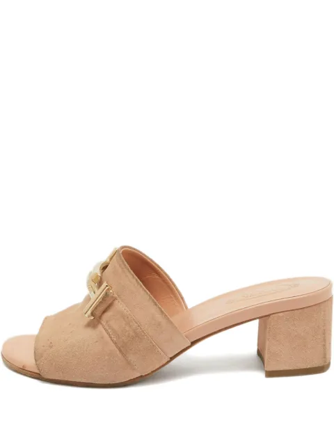 Tod's Vintage sandales en cuir 45 mm