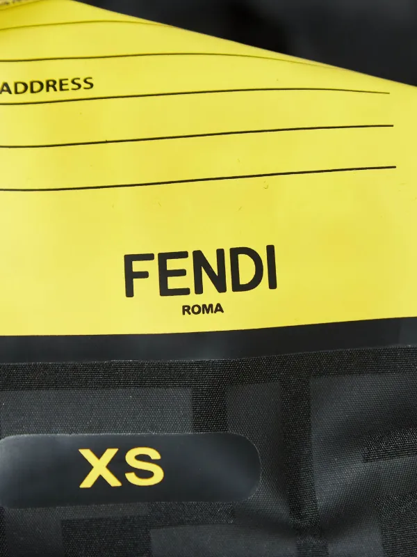 Fendi Pre-Owned x K Way Hooded Jacket | Black | FARFETCH