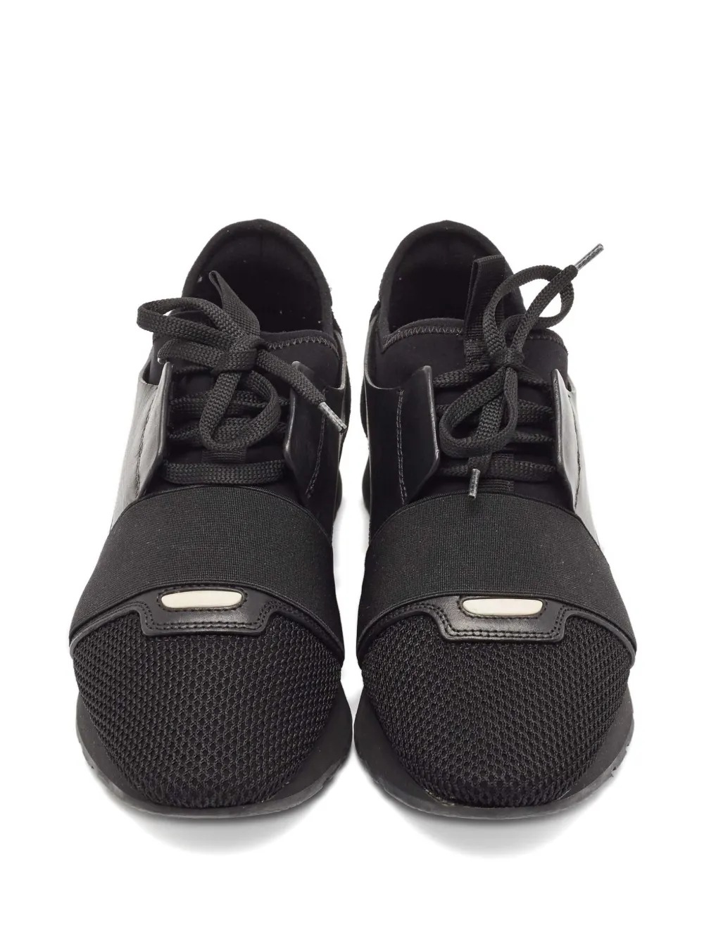 Pre-owned Balenciaga Low-top Sneakers In Black