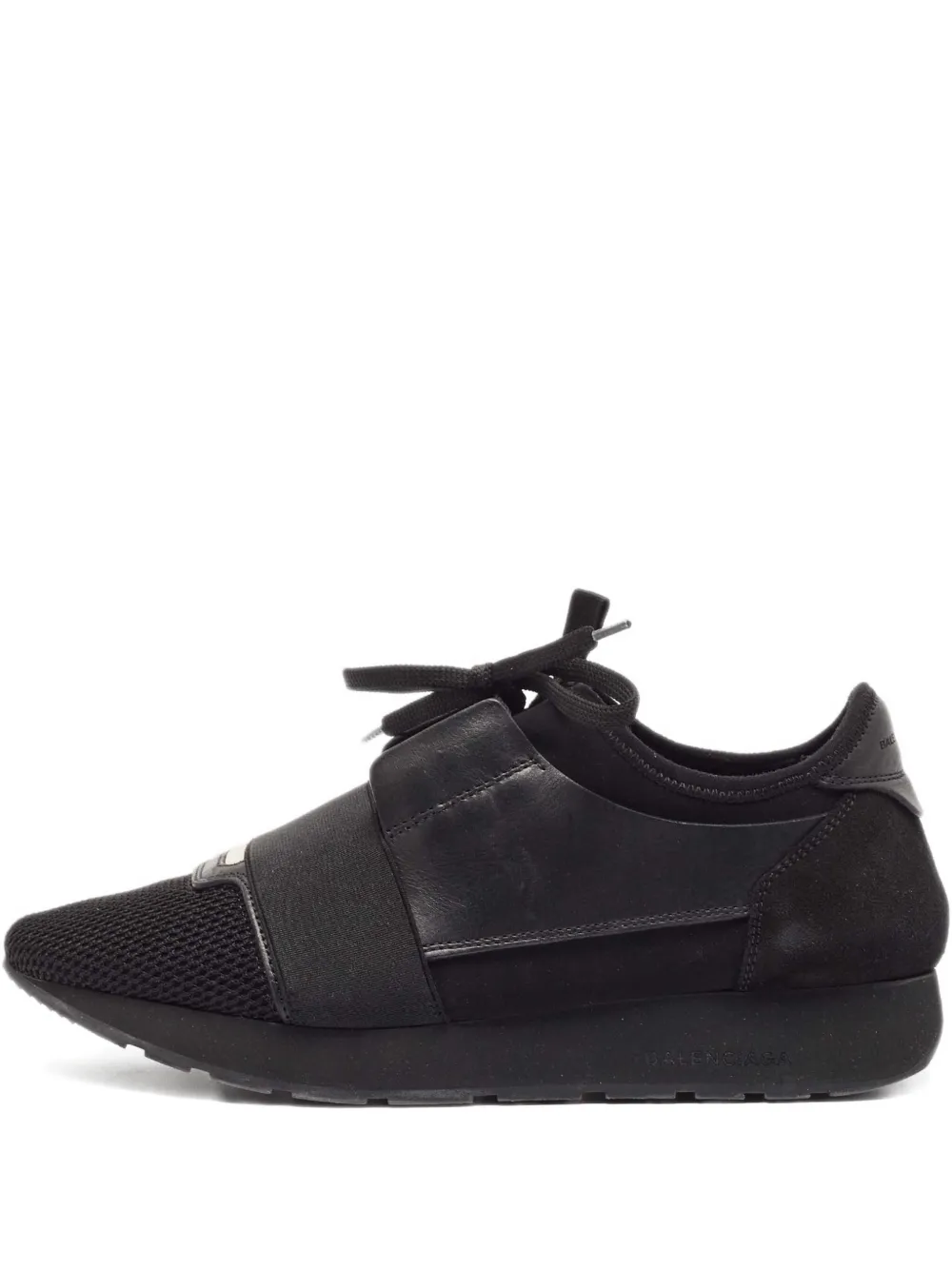 Pre-owned Balenciaga Low-top Sneakers In Black
