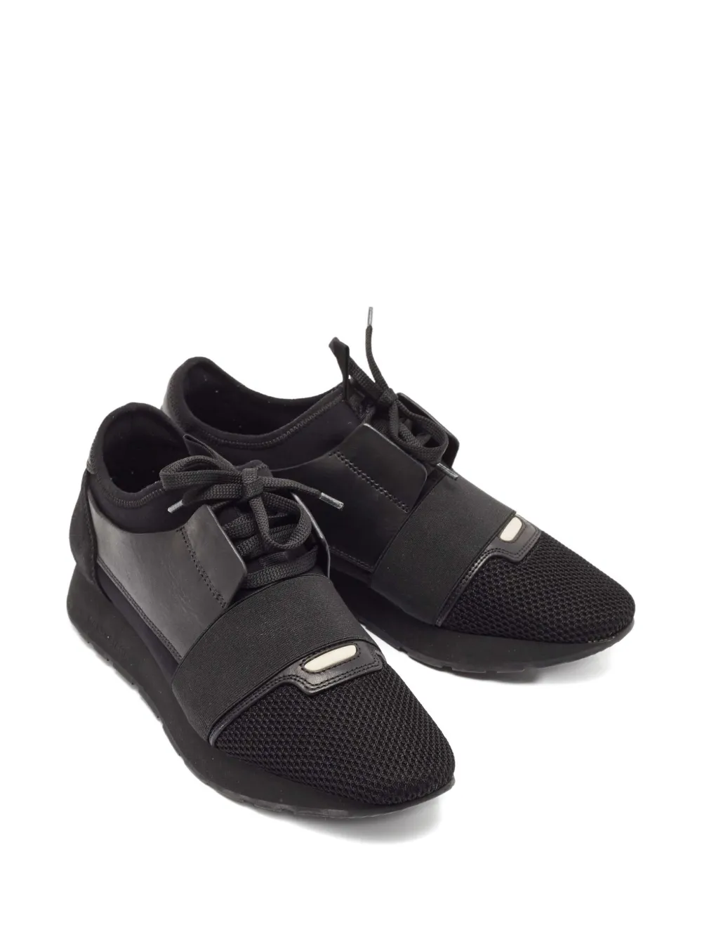 Pre-owned Balenciaga Low-top Sneakers In Black