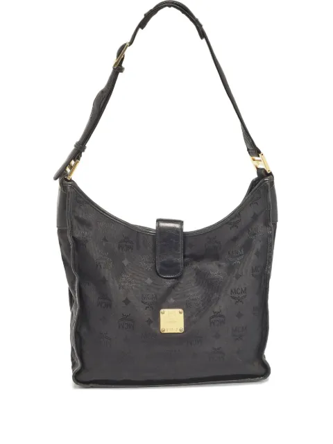 MCM Pre-Owned bolsa de hombro con monograma