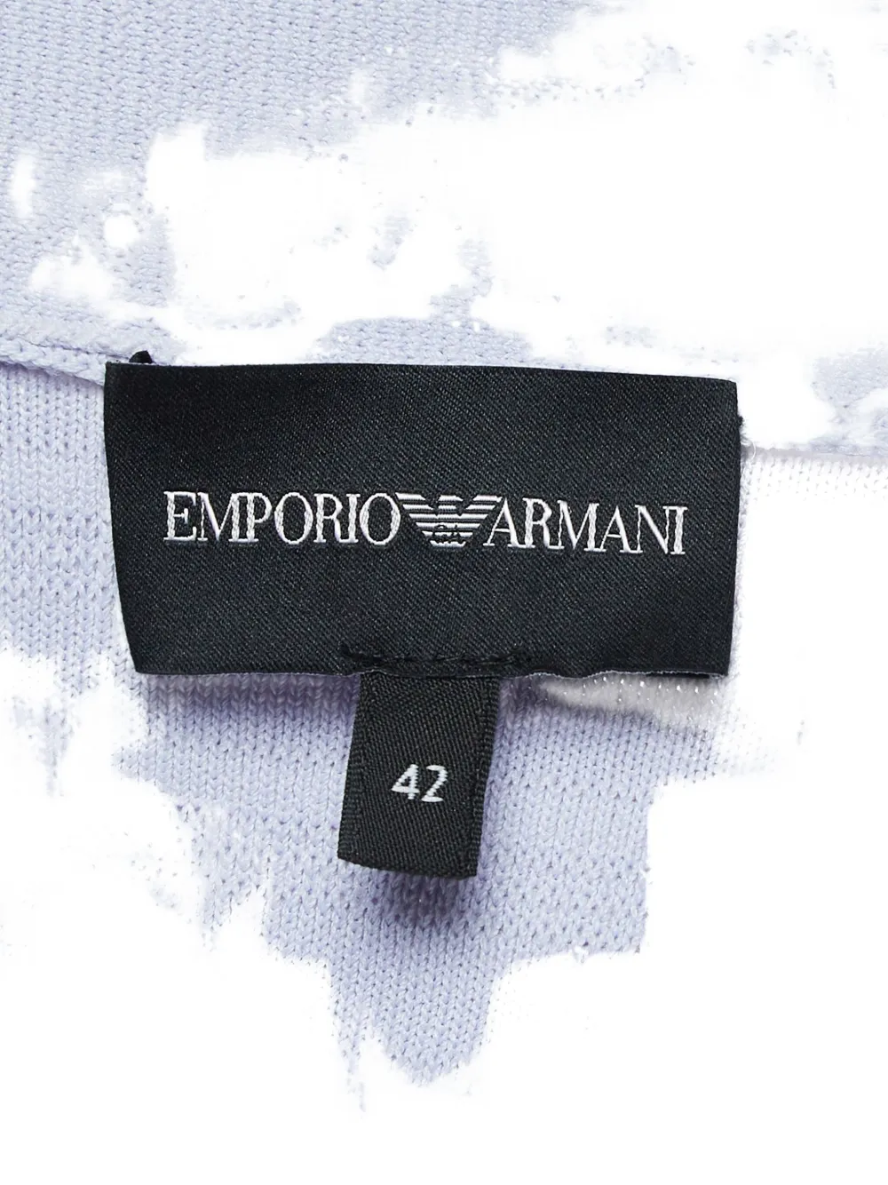 Pre-owned Emporio Armani Ribbed Jacket In Purple