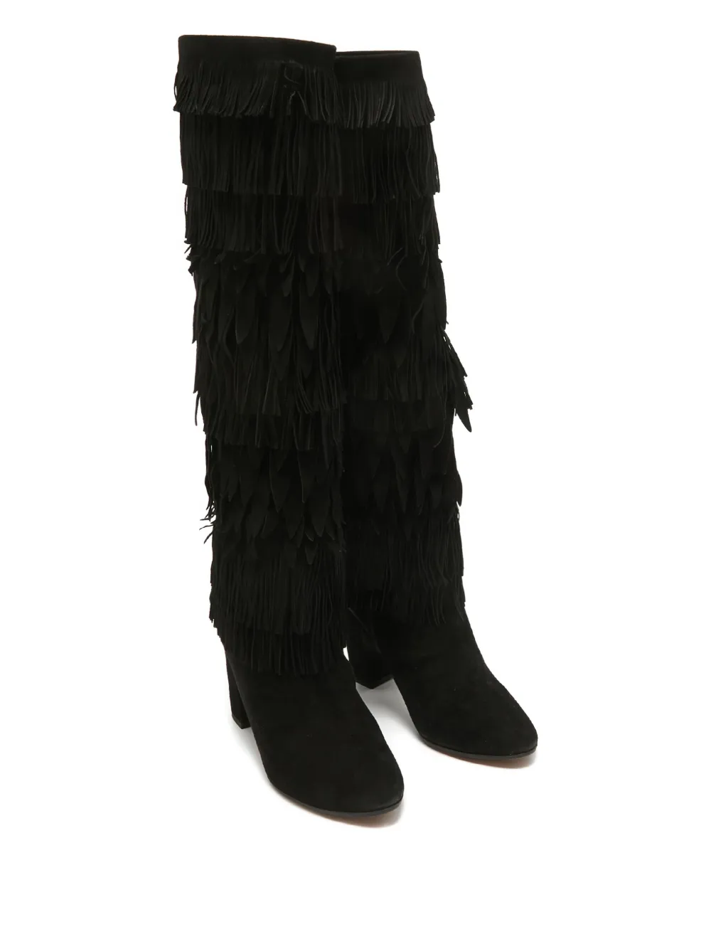 Dolce & Gabbana Pre-Owned Suède laarzen - Zwart