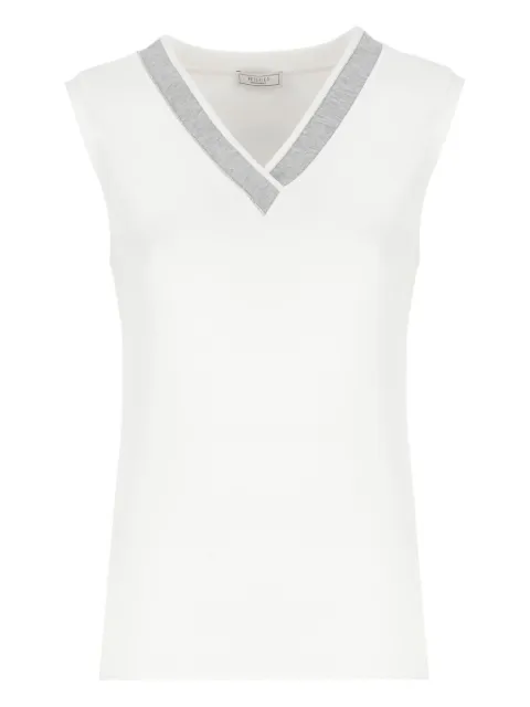 Peserico V-neck tank top