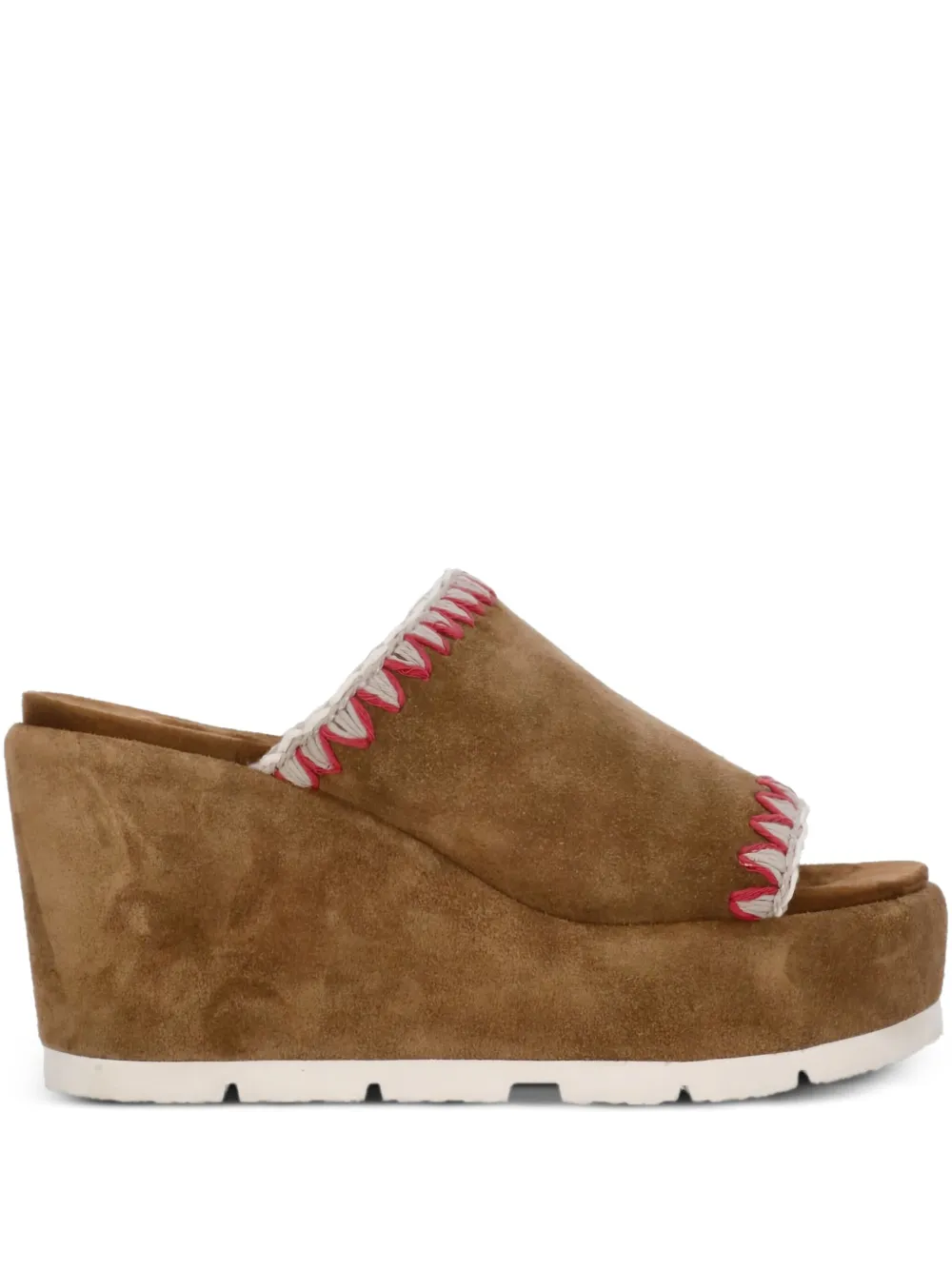 MOU 95MM SUEDE SANDALS 