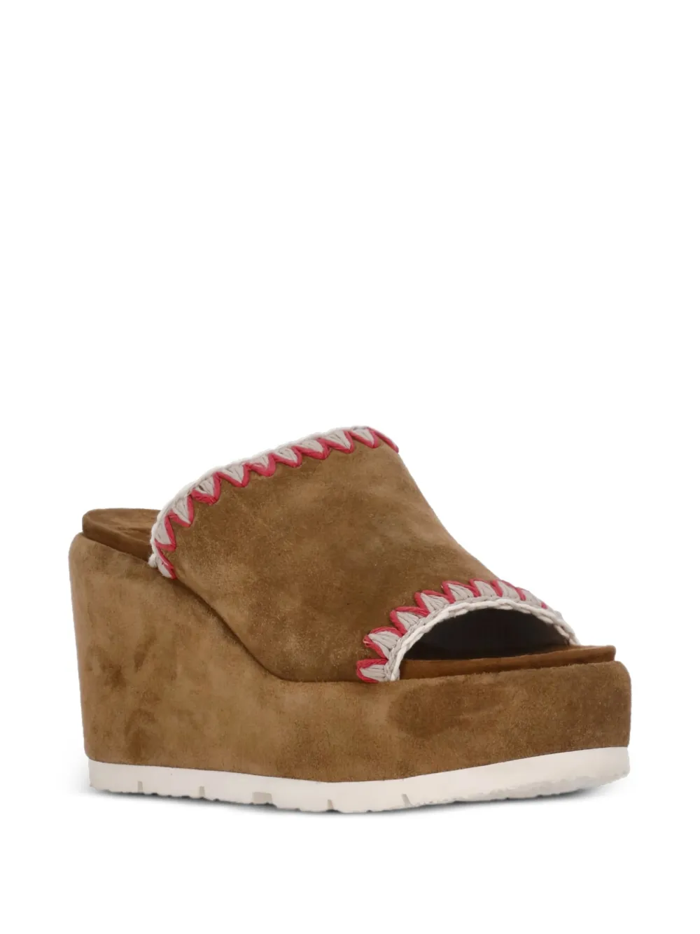 MOU 95MM SUEDE SANDALS 