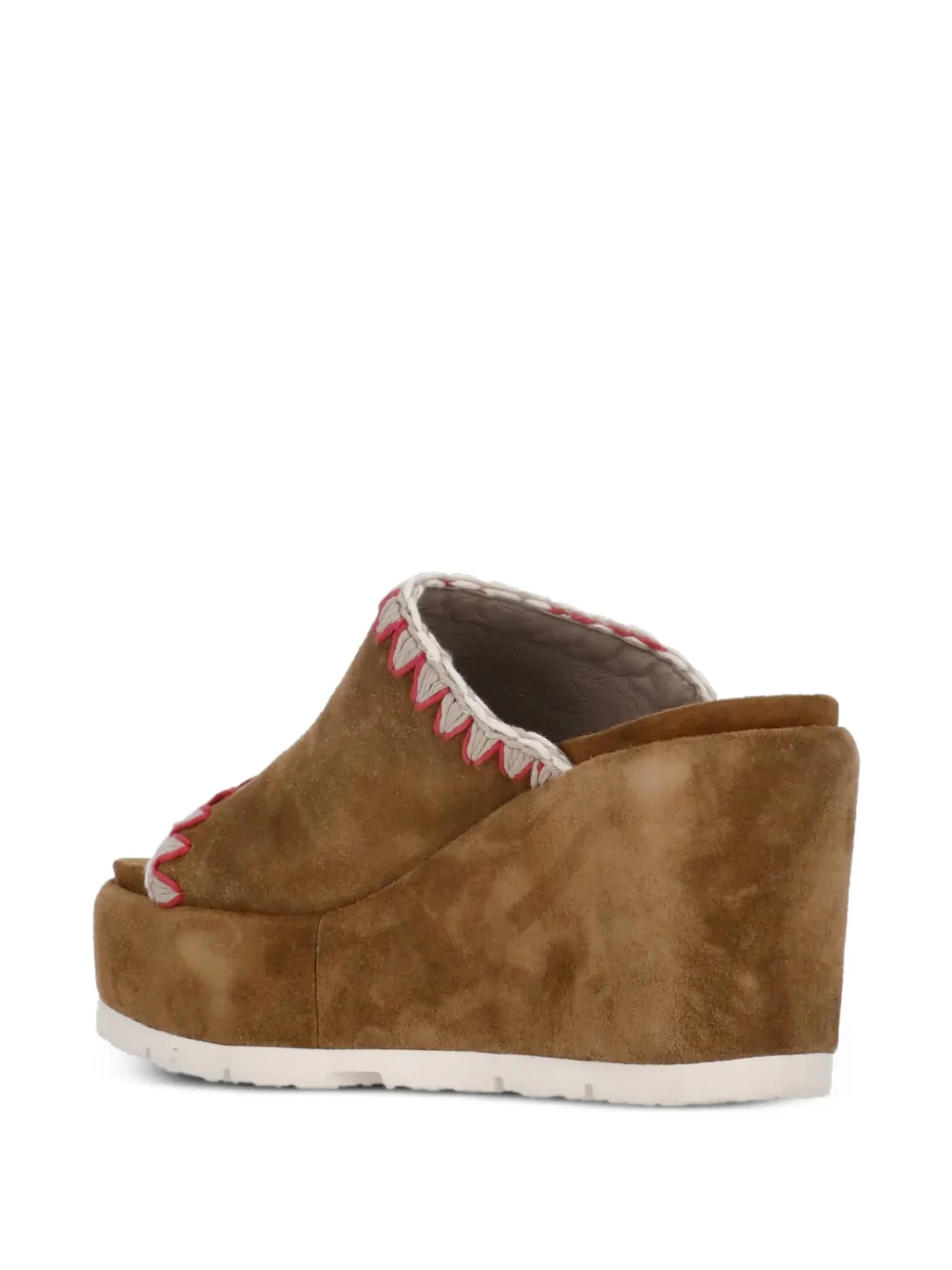 MOU 95MM SUEDE SANDALS 