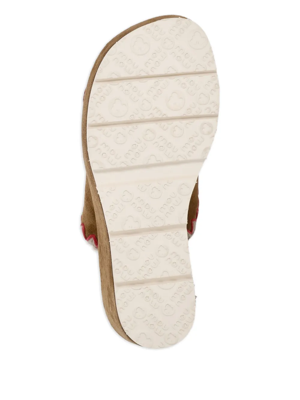 MOU 95MM SUEDE SANDALS 