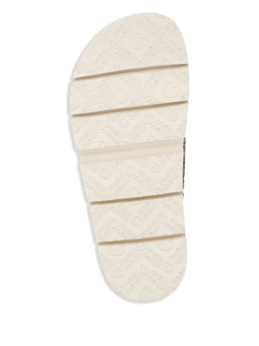MOU SEQUINNED SANDALS