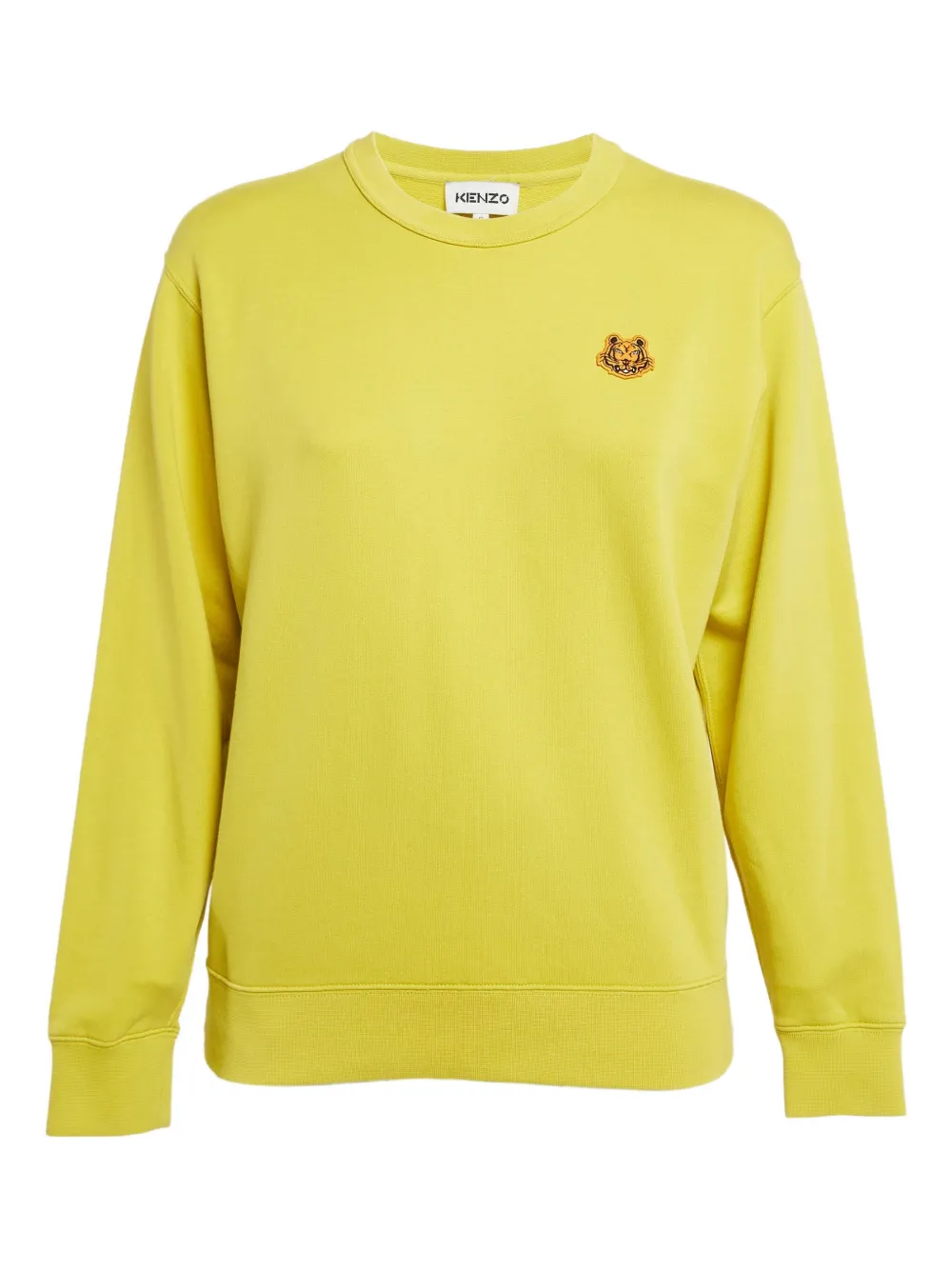 Tiger Head-appliqué sweatshirt