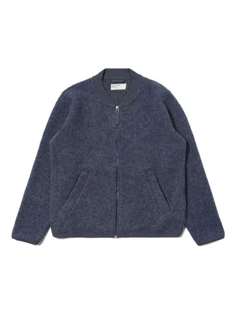 Universal Works zip-up bomber jacket