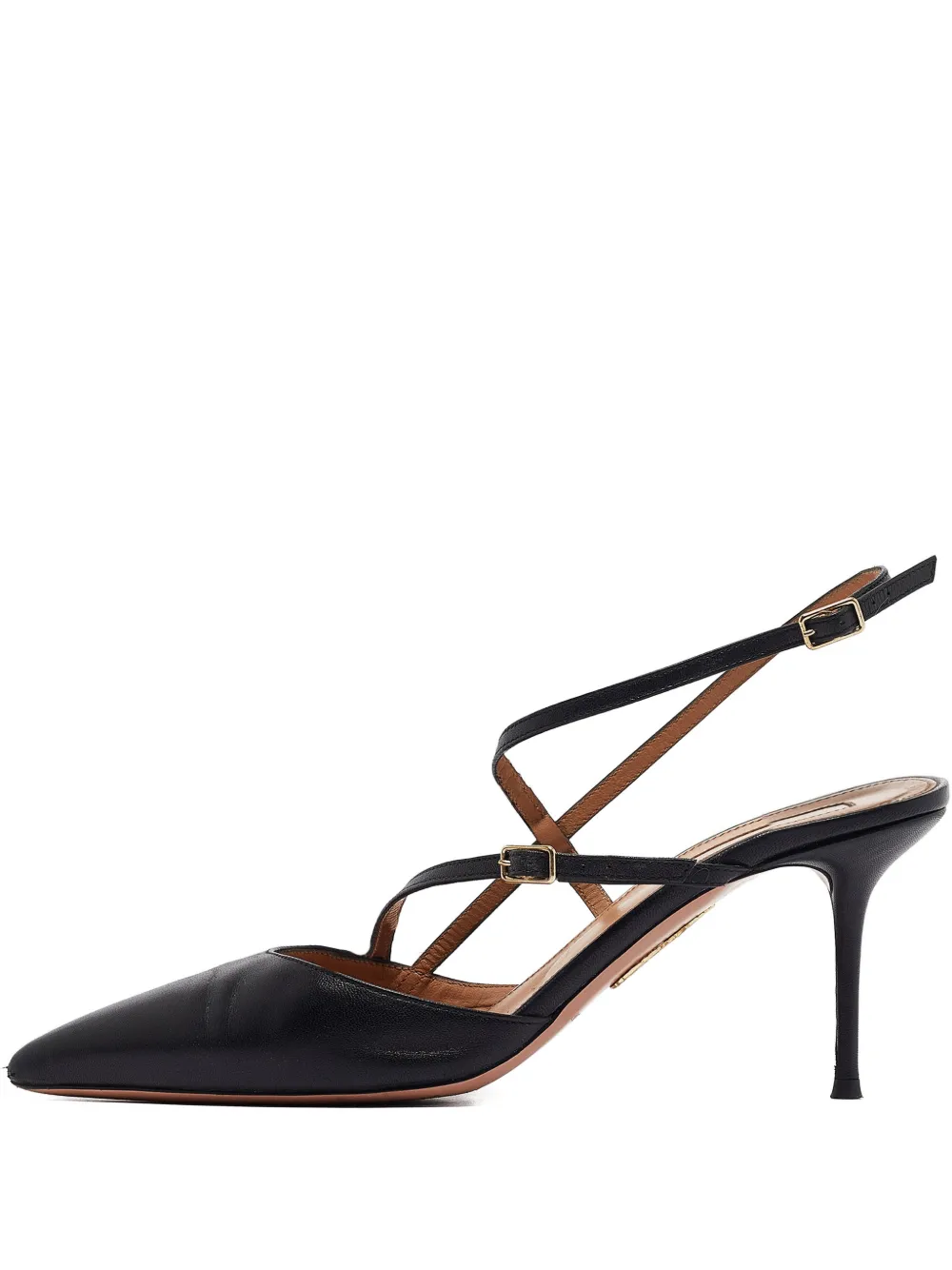 Aquazzura Pumps mit Slingback-Riemen - Schwarz