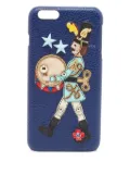Dolce & Gabbana Pre-Owned Nutcracker-motif iPhone 6 case - Blue